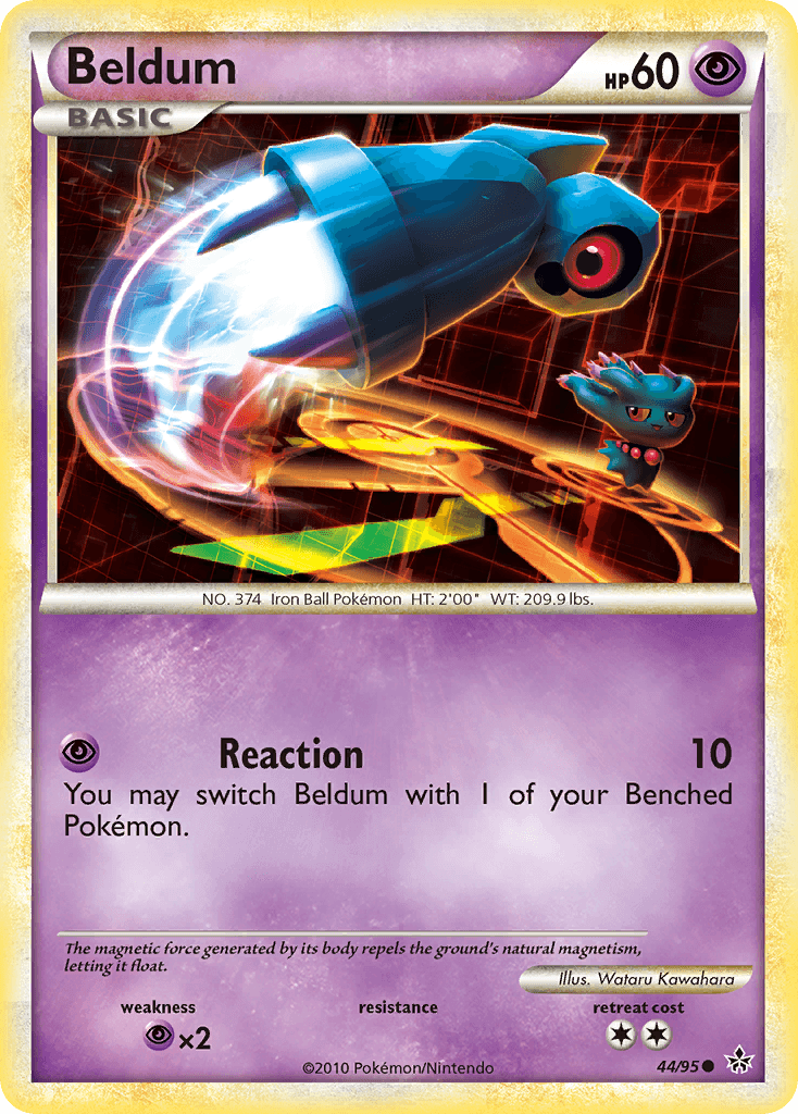 Beldum, carta 44 de Unleashed