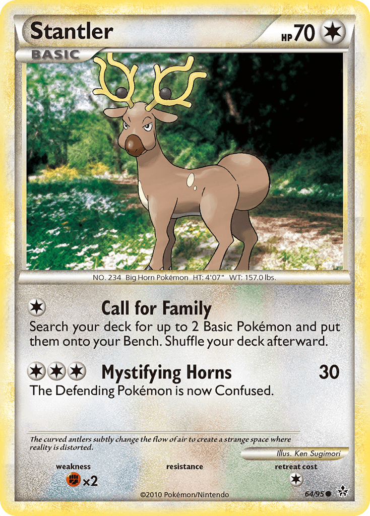 Stantler, carta 64 de Unleashed