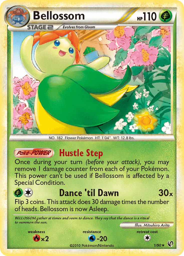 Bellossom, carta 1 de Undaunted