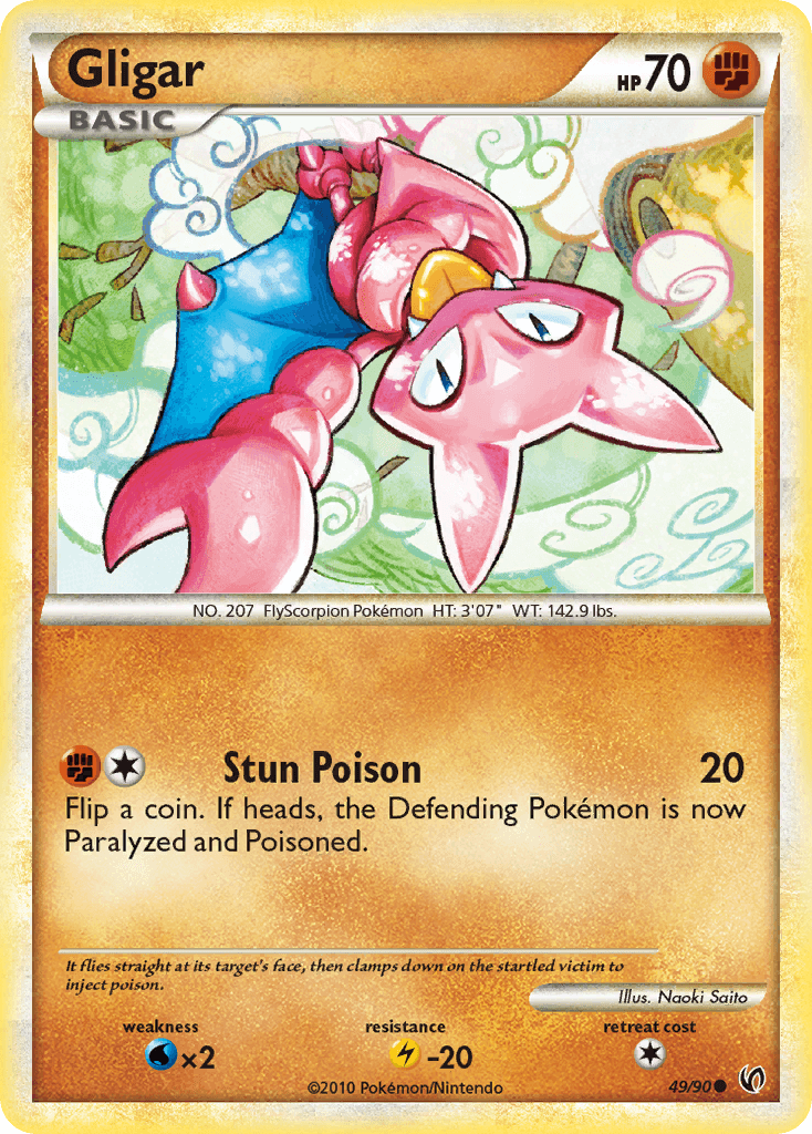 Gligar, carta 49 de Undaunted