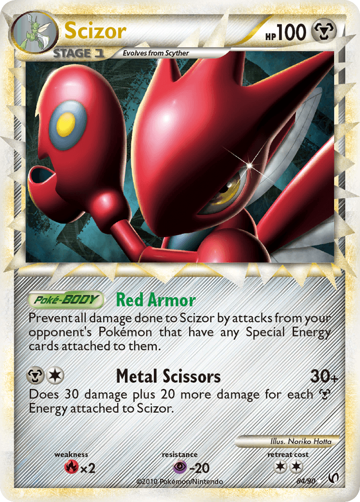 Scizor, carta 84 de Undaunted