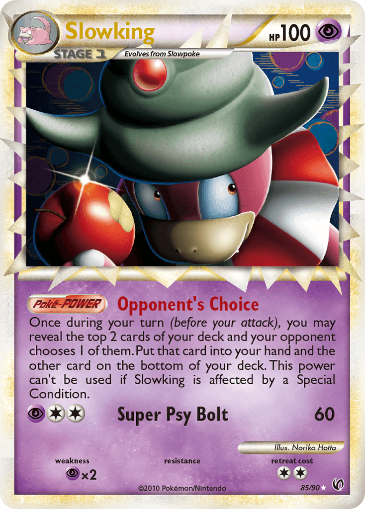 Slowking, carta 85 de Undaunted