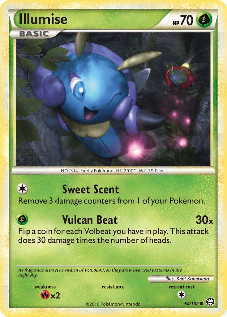 Illumise, carta 64 de Triumphant