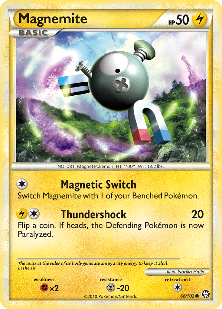 Magnemite, carta 68 de Triumphant