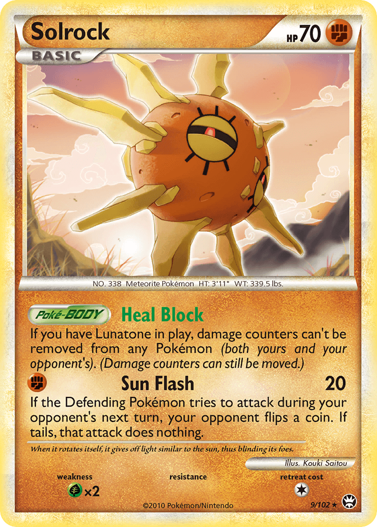 Solrock, carta 9 de Triumphant