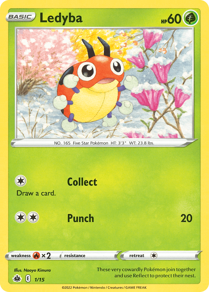 Ledyba, carta 1 de McDonald's Collection 2022