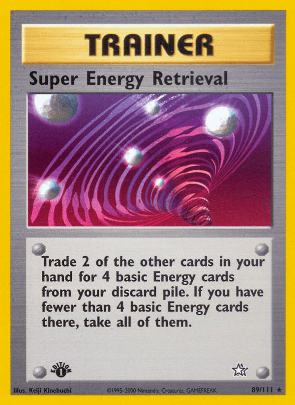 Super Energy Retrieval, carta 89 de Neo Genesis