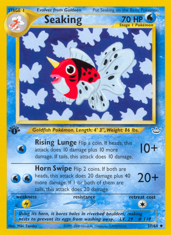 Seaking, carta 37 de Neo Revelation