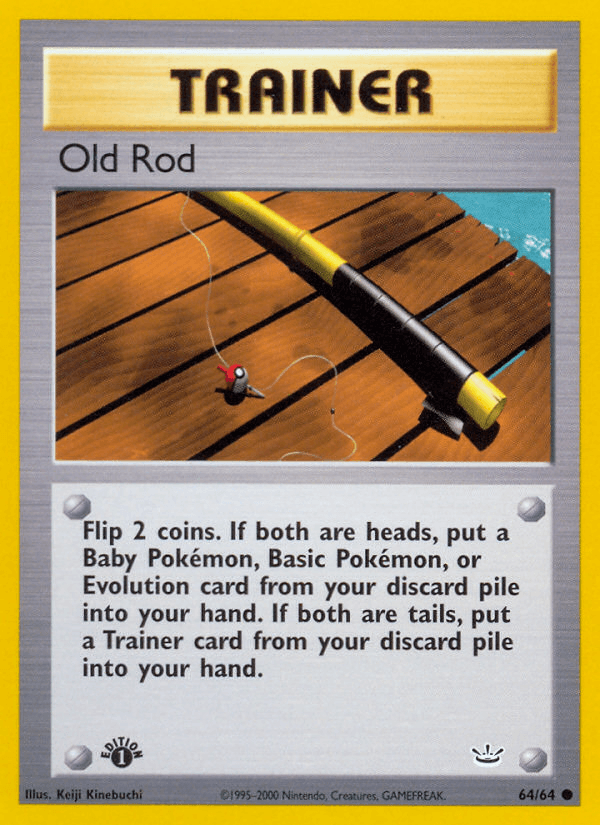 Old Rod, carta 64 de Neo Revelation