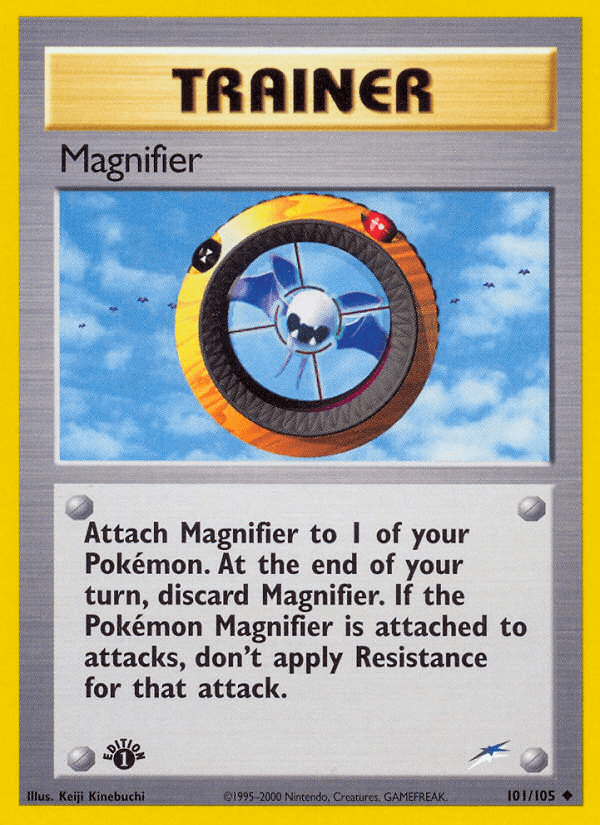Magnifier, carta 101 de Neo Destiny