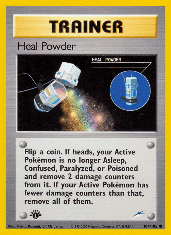 Heal Powder, carta 104 de Neo Destiny