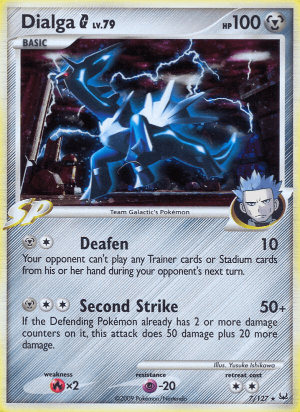 Dialga G, carta 7 de Platinum