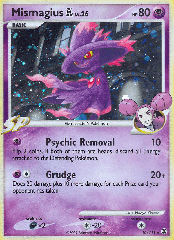 Mismagius GL, carta 10 de Rising Rivals