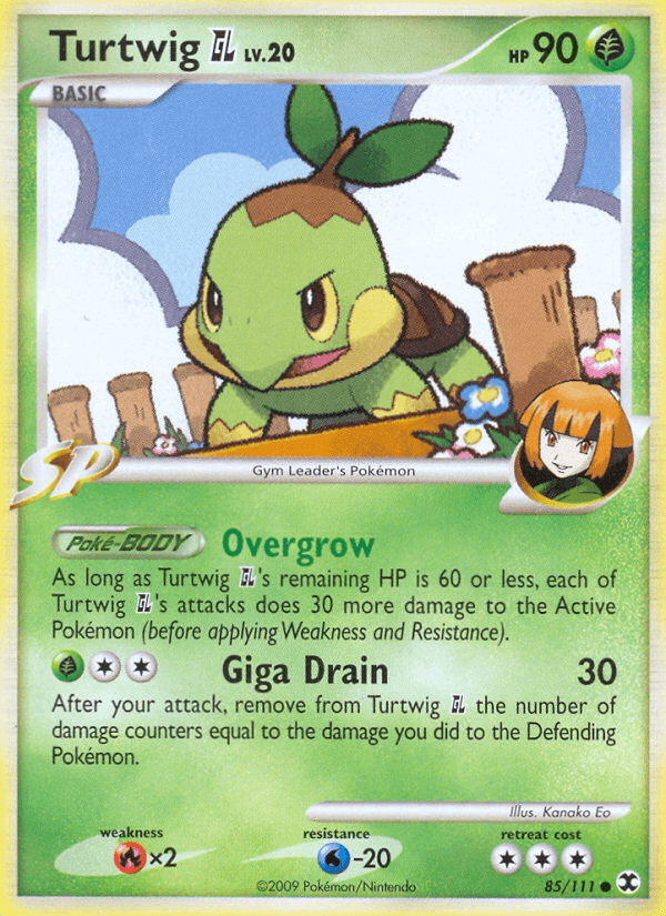 Turtwig GL, carta 85 de Rising Rivals