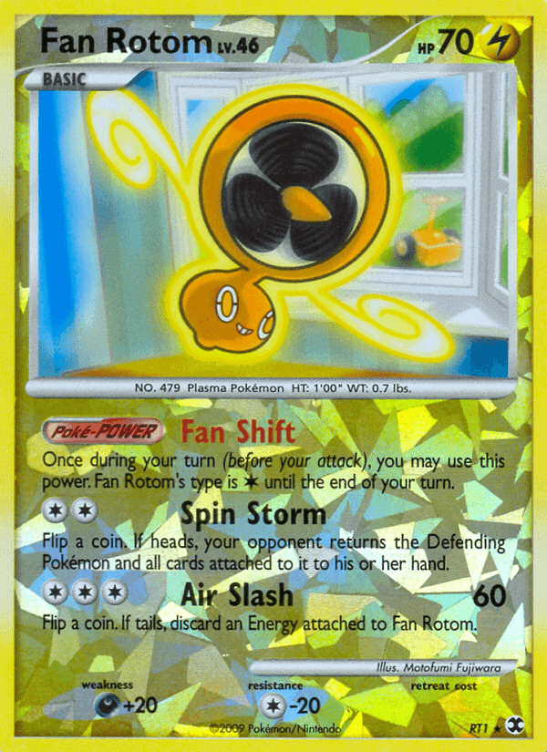 Fan Rotom, carta RT1 de Rising Rivals