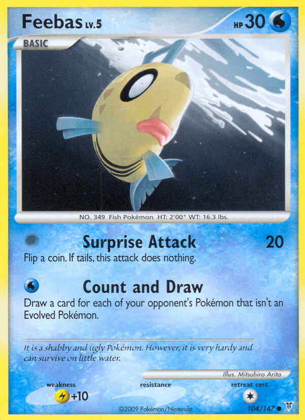 Feebas, carta 104 de Supreme Victors