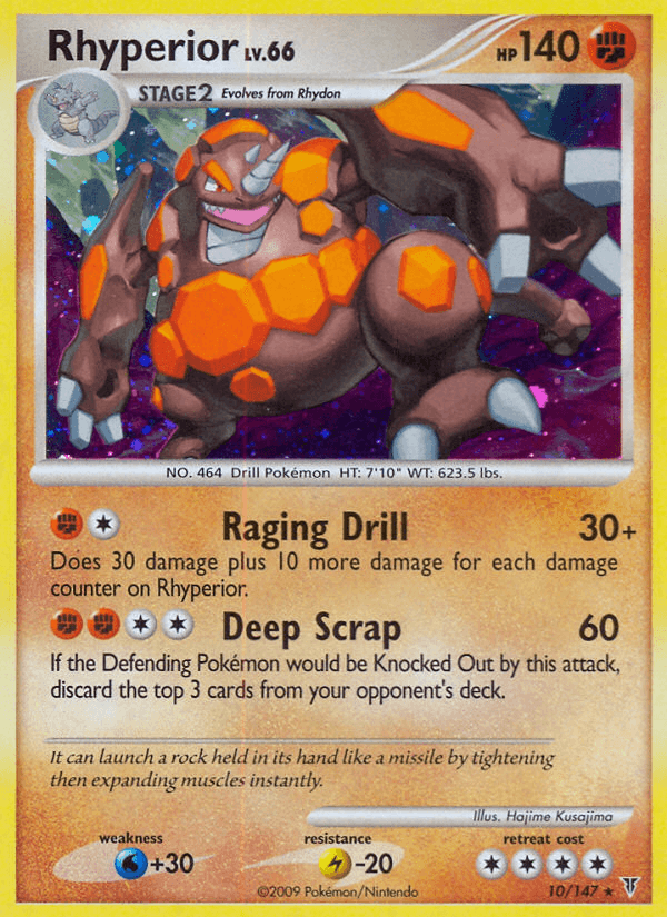 Rhyperior, carta 10 de Supreme Victors