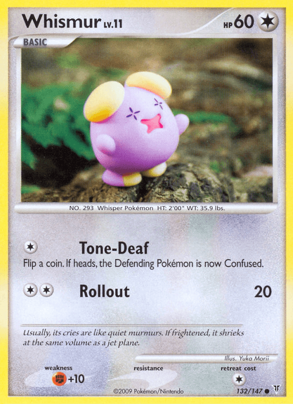 Whismur, carta 132 de Supreme Victors