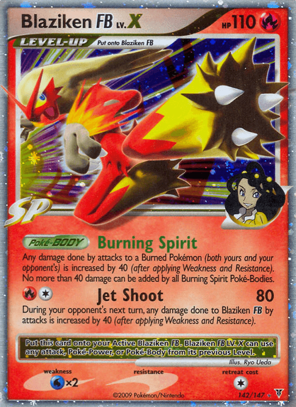 Blaziken FB, carta 142 de Supreme Victors
