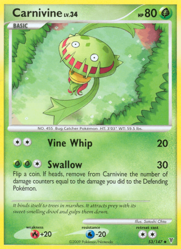 Carnivine, carta 53 de Supreme Victors
