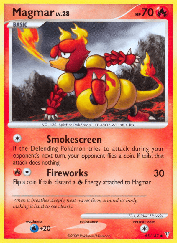Magmar, carta 65 de Supreme Victors