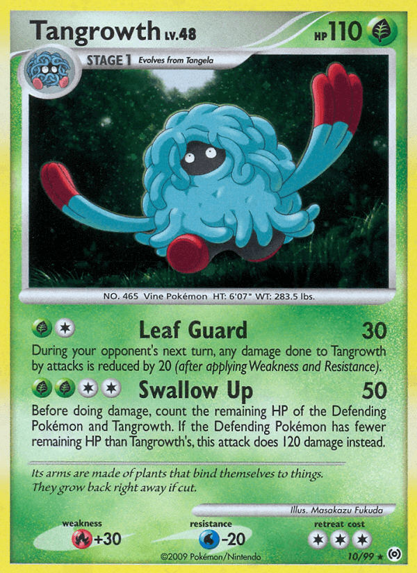 Tangrowth, carta 10 de Arceus