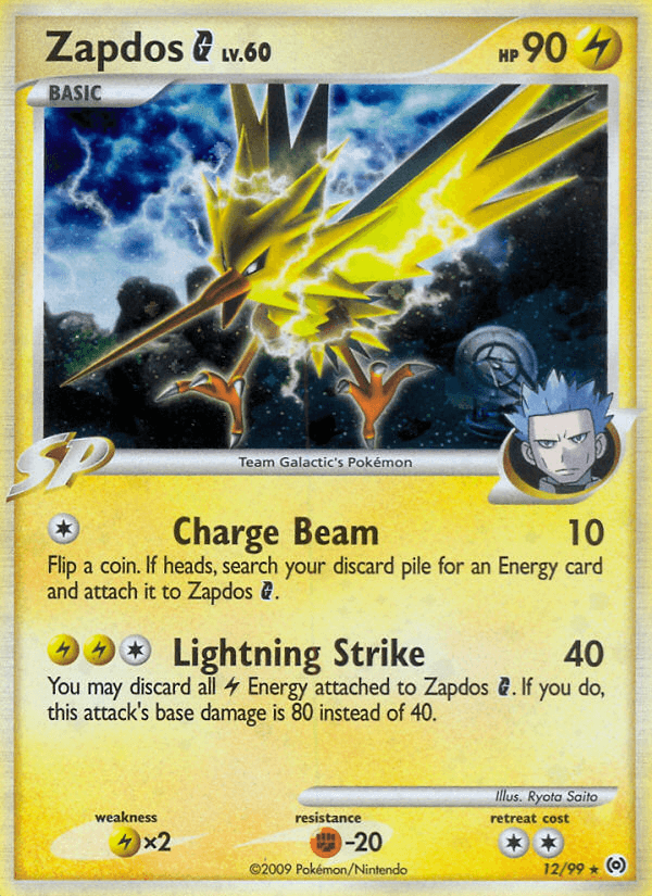 Zapdos, carta 12 de Arceus
