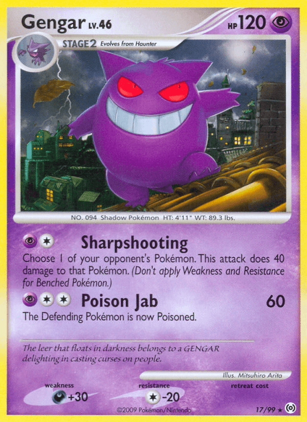 Gengar, carta 17 de Arceus