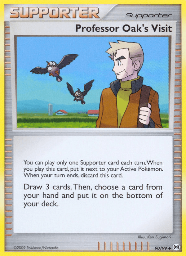 Professor Oak's Visit, carta 90 de Arceus