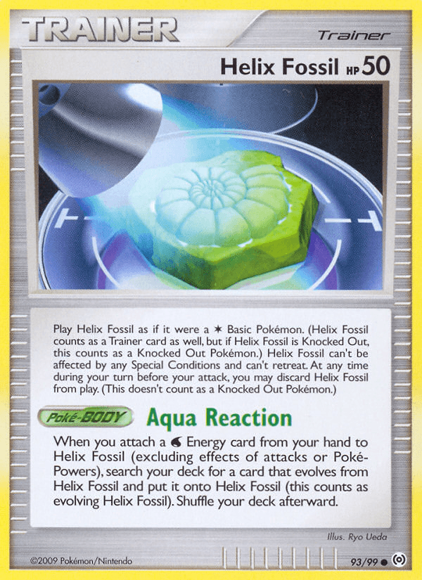Helix Fossil, carta 93 de Arceus