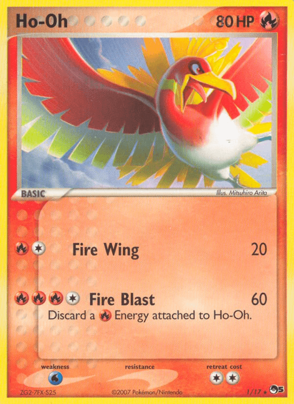 Ho-Oh, carta 1 de POP Series 5