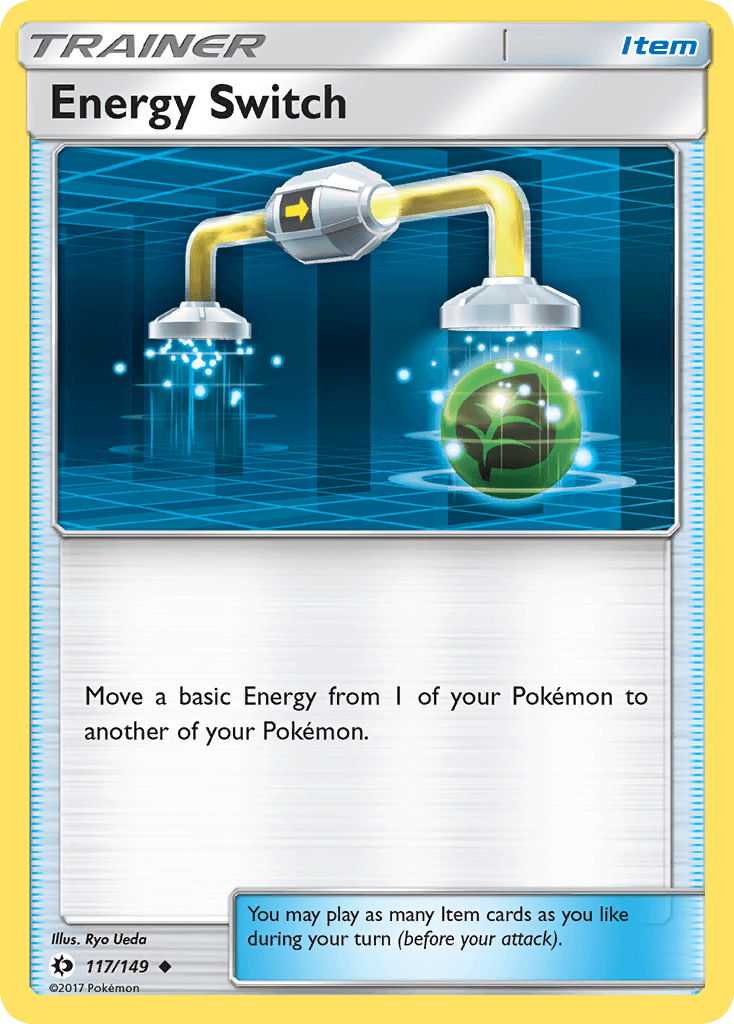 Energy Switch, carta 117 de Sun & Moon
