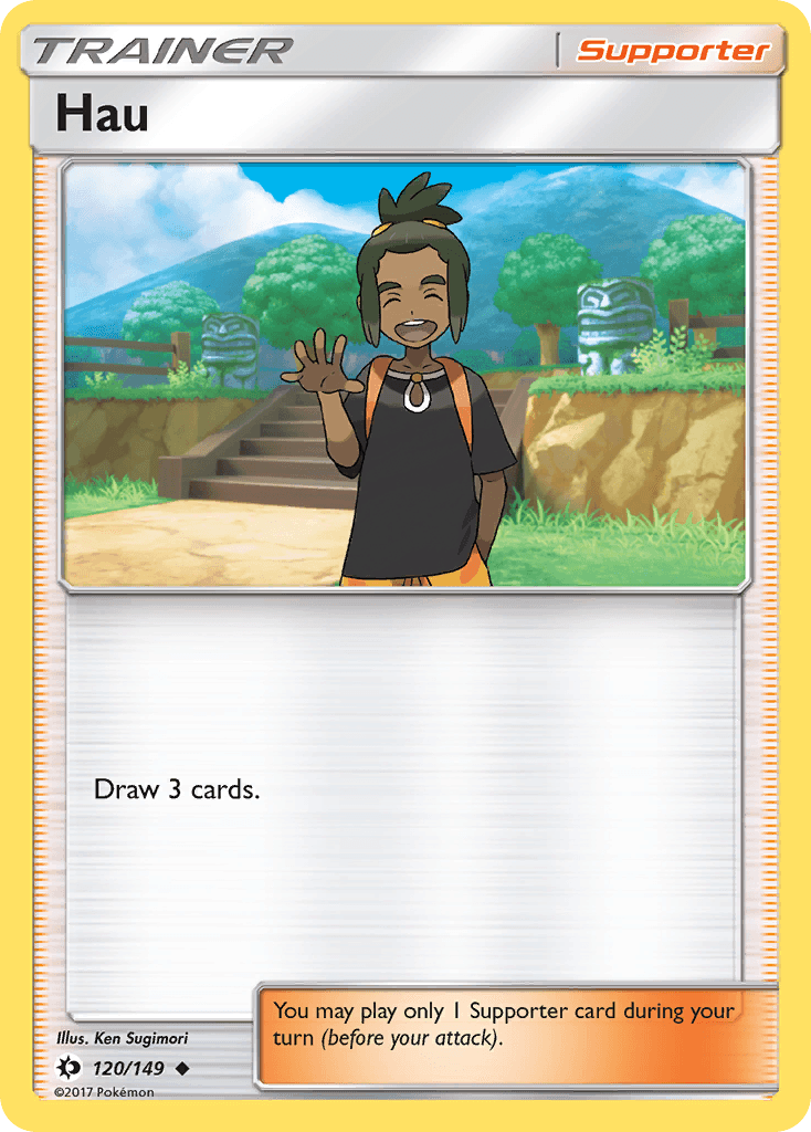 Hau, carta 120 de Sun & Moon
