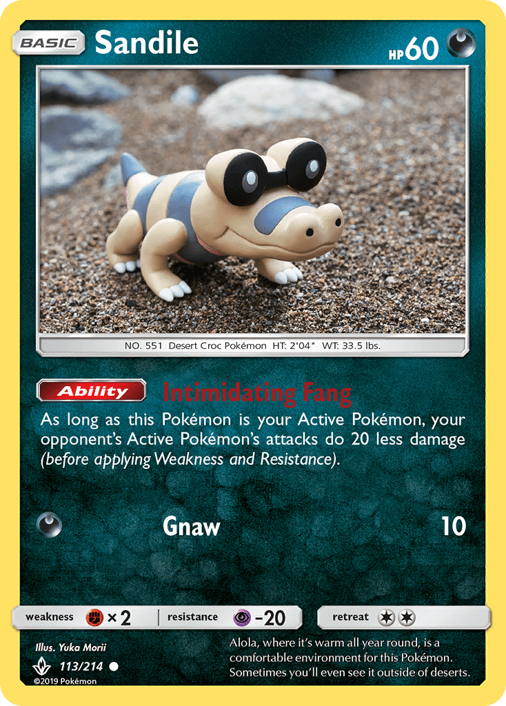 Sandile, carta 113 de Unbroken Bonds