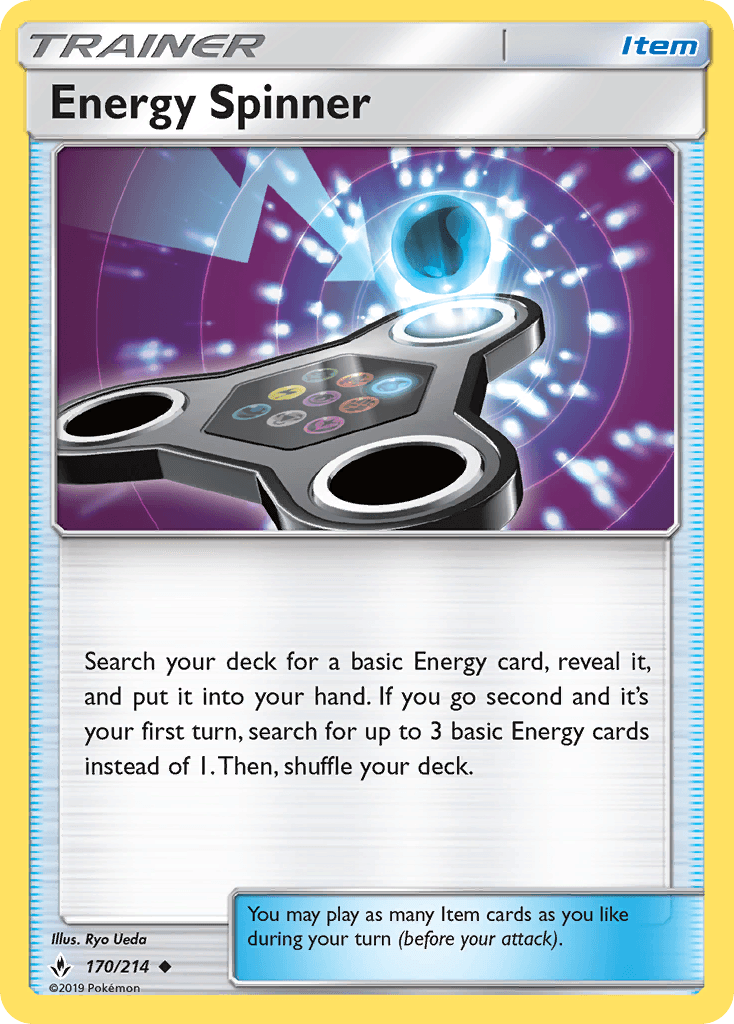 Energy Spinner, carta 170 de Unbroken Bonds