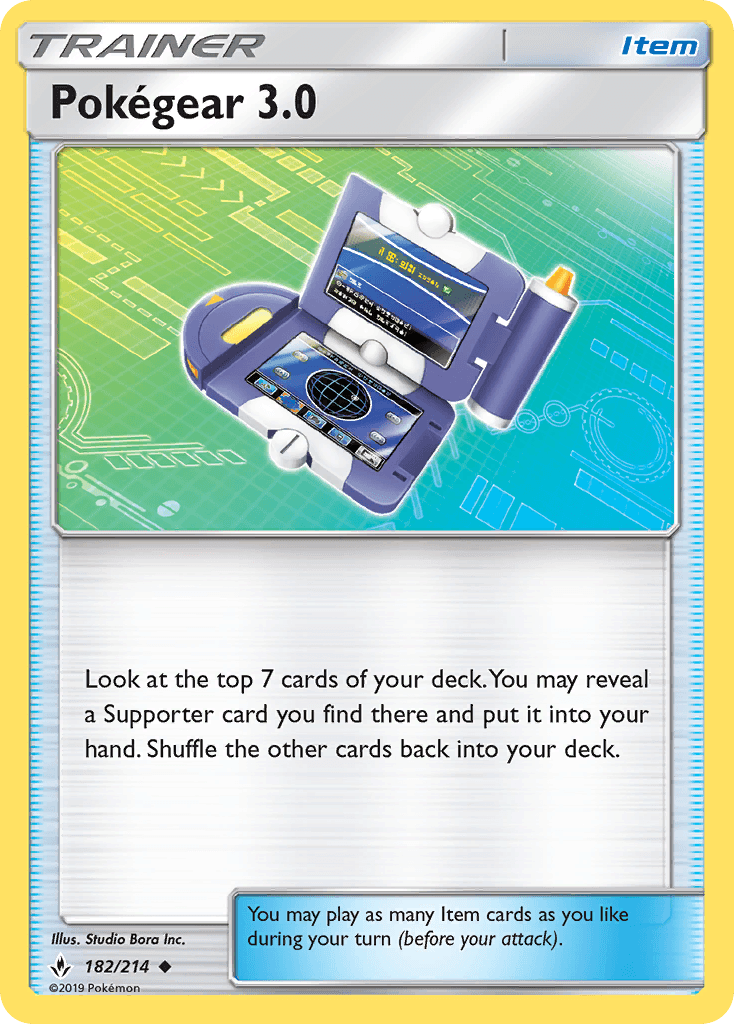 Pokégear 3.0, carta 182 de Unbroken Bonds