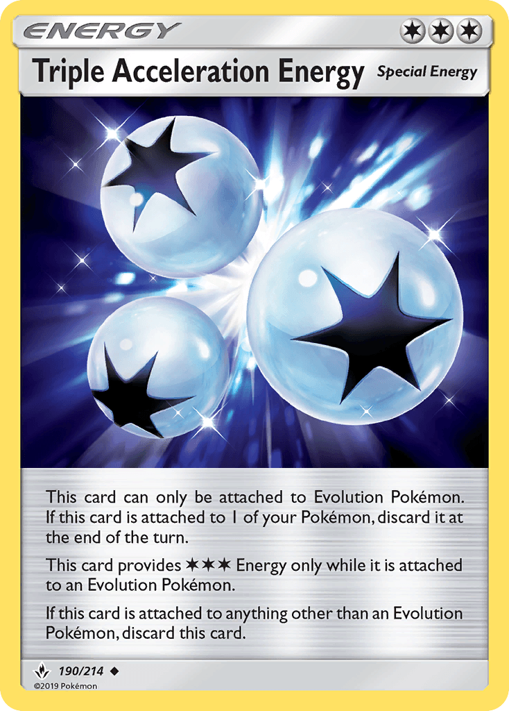 Triple Acceleration Energy, carta 190 de Unbroken Bonds