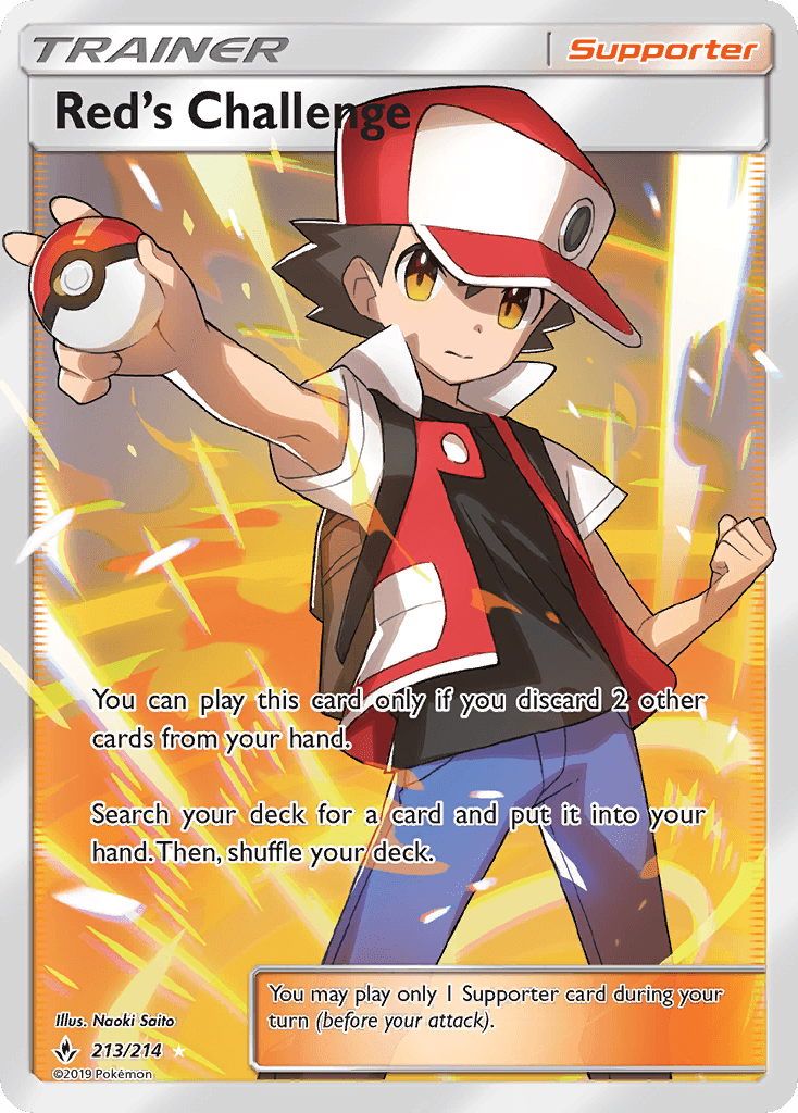Red’s Challenge, carta 213 de Unbroken Bonds