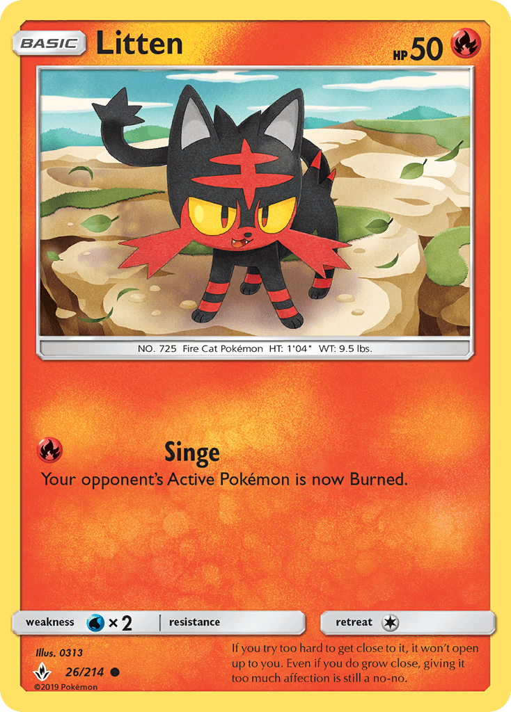 Litten, carta 26 de Unbroken Bonds