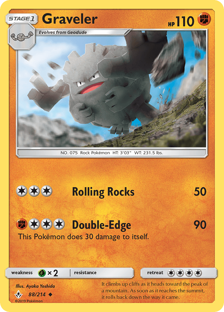 Graveler, carta 88 de Unbroken Bonds