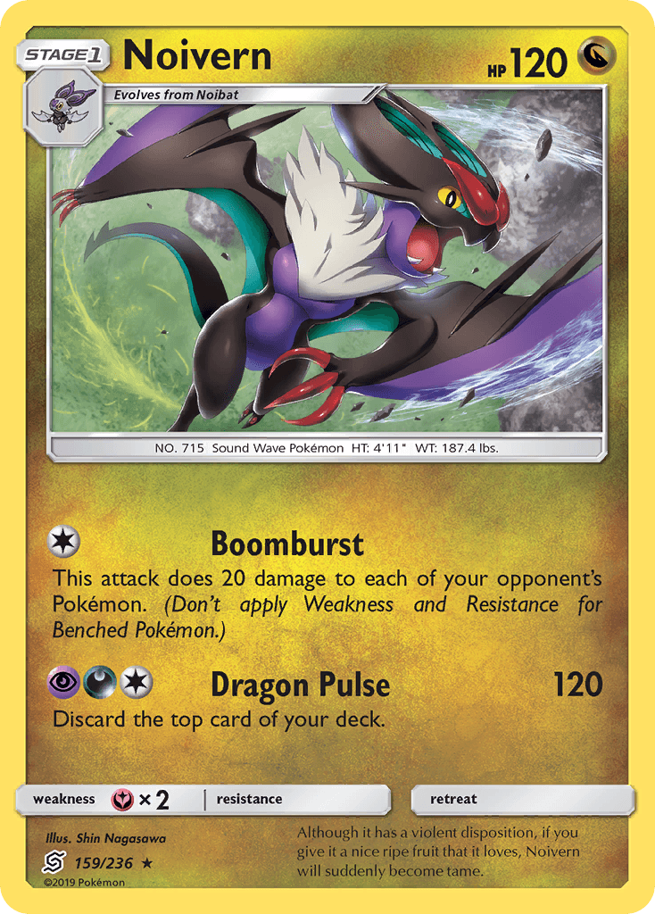 Noivern, carta 159 de Unified Minds