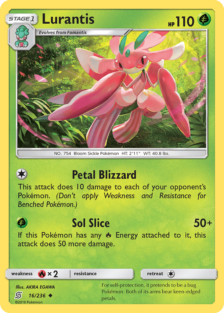 Lurantis, carta 16 de Unified Minds