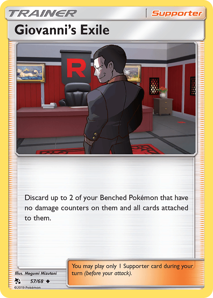 Giovanni’s Exile, carta 57 de Hidden Fates