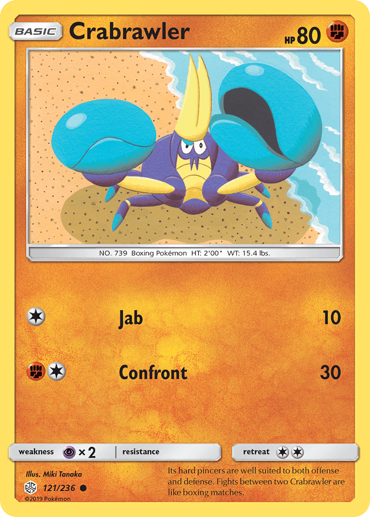 Crabrawler, carta 121 de Cosmic Eclipse