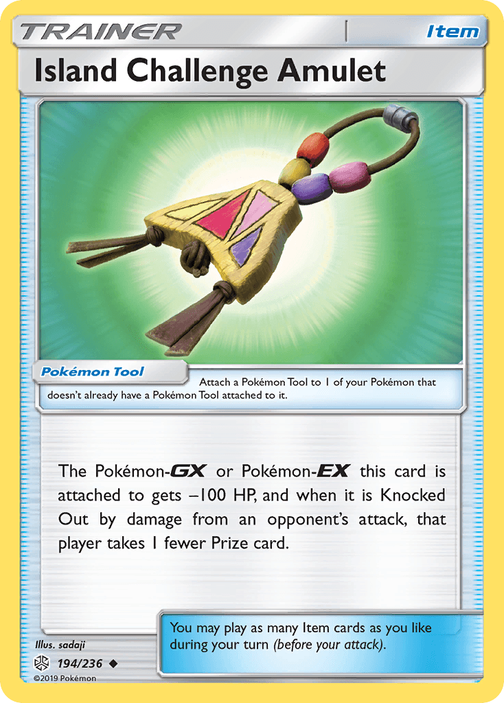 Island Challenge Amulet, carta 194 de Cosmic Eclipse