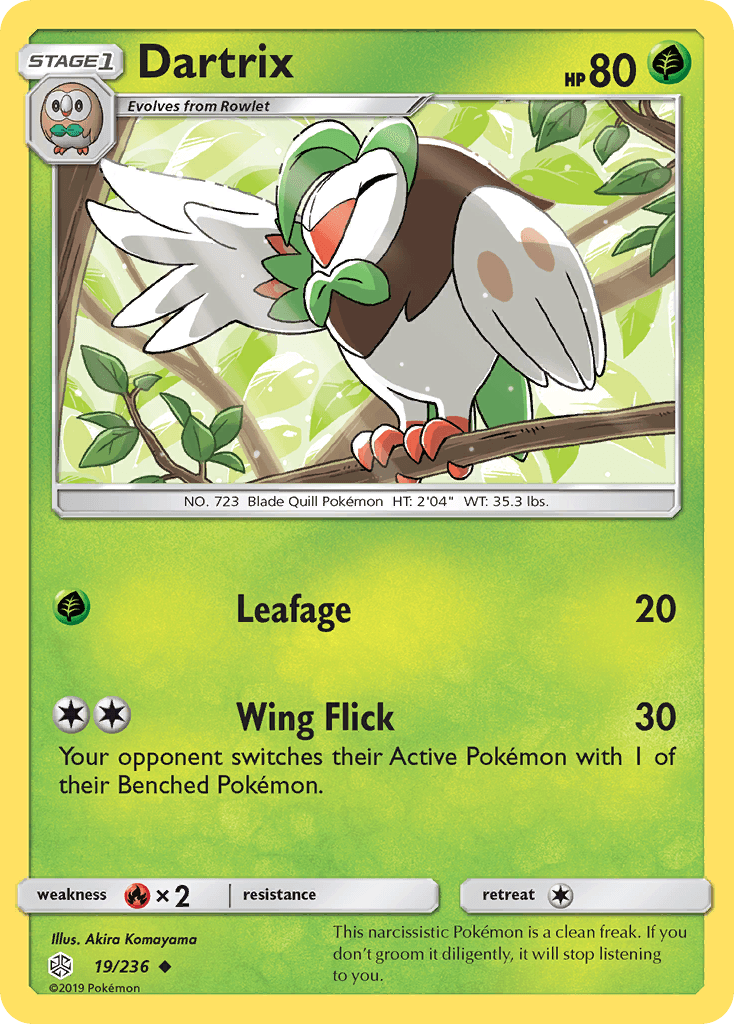 Dartrix, carta 19 de Cosmic Eclipse