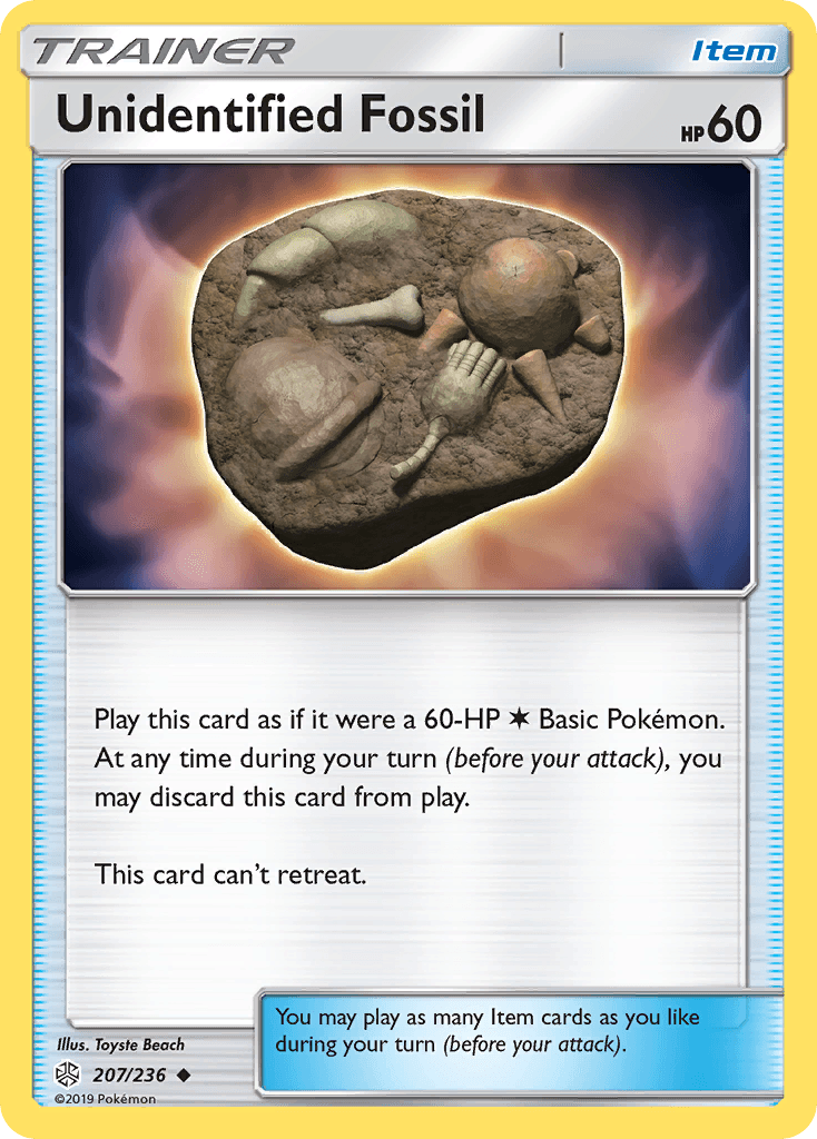 Unidentified Fossil, carta 207 de Cosmic Eclipse