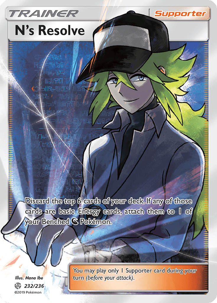 N’s Resolve, carta 232 de Cosmic Eclipse