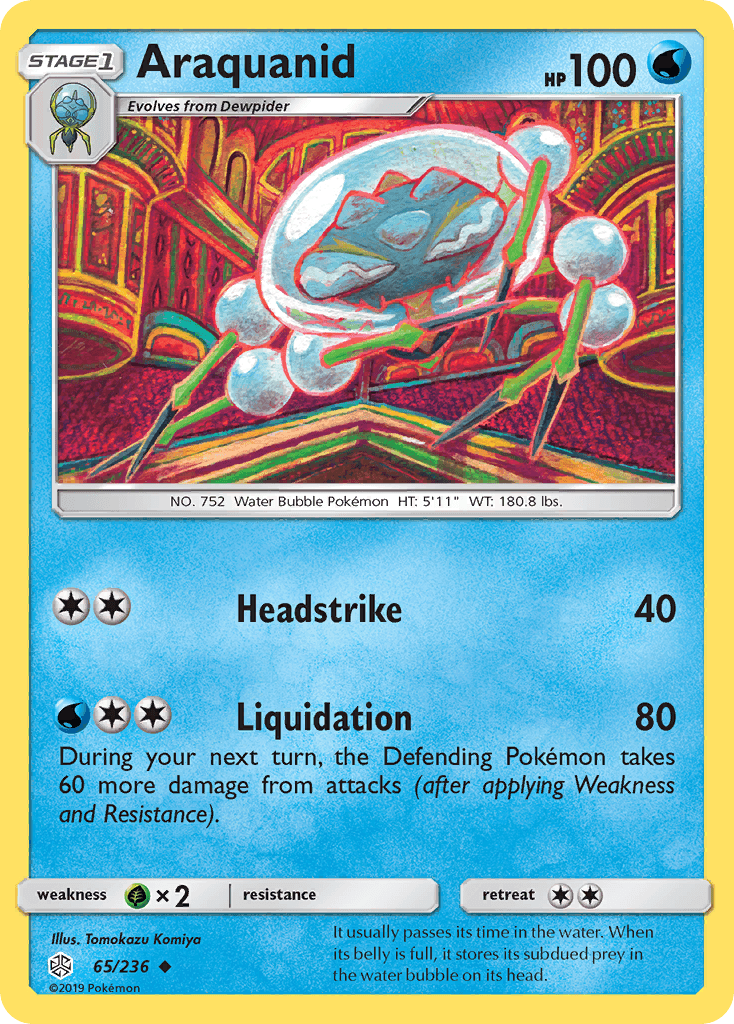 Araquanid, carta 65 de Cosmic Eclipse