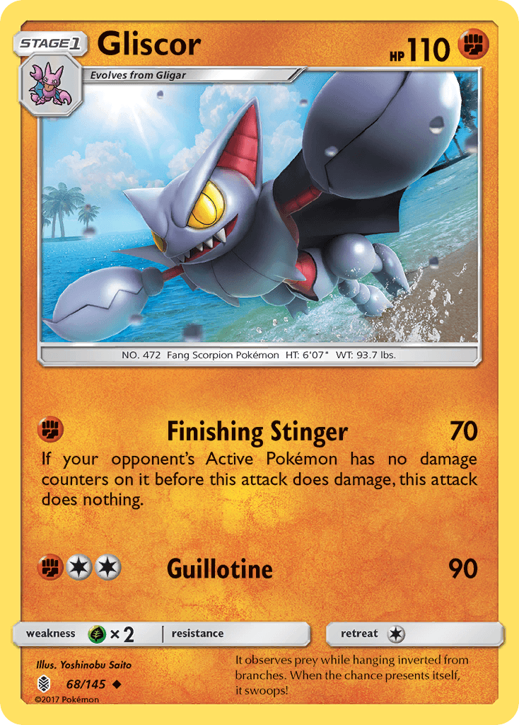 Gliscor, carta 68 de Guardians Rising